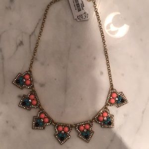 J.Crew necklace tag still on!